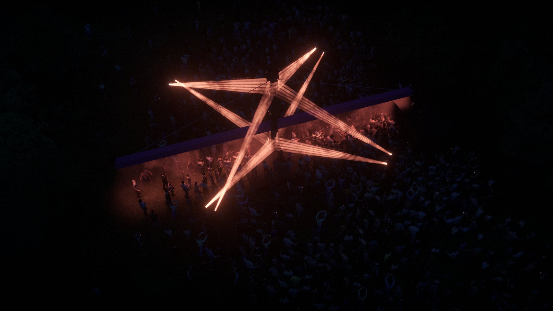 Draaimolen Festival 2025 - Visual Design & 3D Rendering